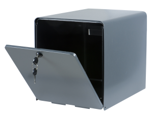 Boîte aux lettres BALTIC anthracite 2 portes 2 points de fermeture